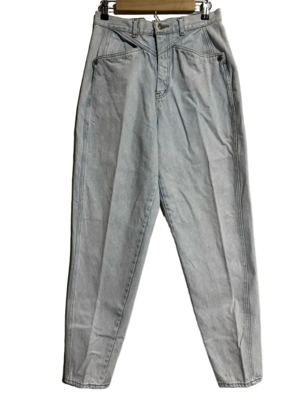 Lawman 90s vintage light wash high rise barrel jeans size 13